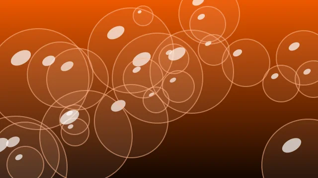 Cayenne Red bubbles background — free HD birthday background