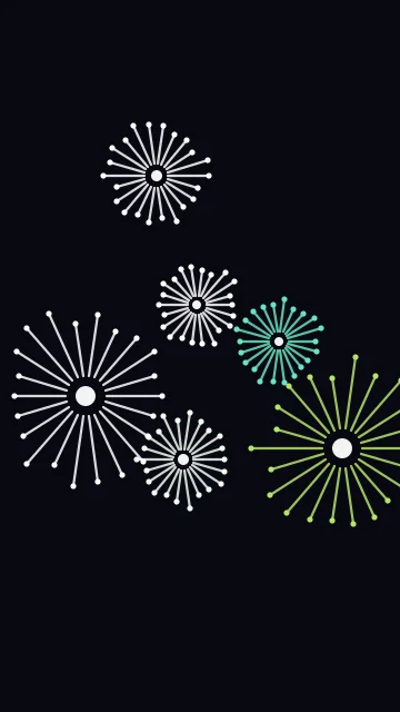 Celadon fireworks phone wallpaper — free HD celadon mobile wallpaper 1080x1920
