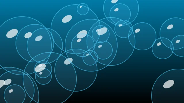 Cerulean bubbles background — free HD cerulean color wallpaper 1920x1080