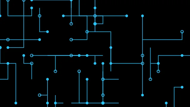 Cerulean circuit board background — free HD cerulean color wallpaper 1920x1080