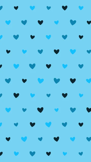 Cerulean hearts phone wallpaper — free HD cerulean mobile wallpaper 1080x1920