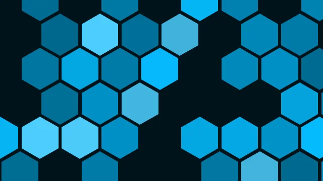 Cerulean hexagon background — free HD cerulean color wallpaper 1920x1080