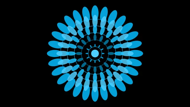 Cerulean mandala background — free HD cerulean color wallpaper 1920x1080