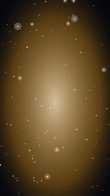 Champagne Mist starry phone wallpaper — free HD winter wallpaper