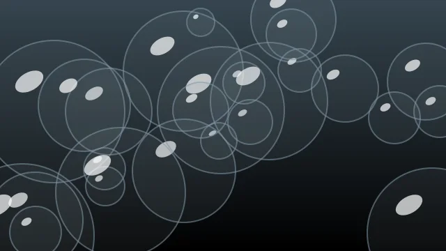 Charcoal Blue bubbles desktop wallpaper — free 4K charcoal blue wallpaper 3840x2160