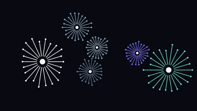 Charcoal Blue fireworks desktop wallpaper — free 4K charcoal blue wallpaper 3840x2160