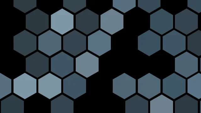 Charcoal Blue hexagon desktop wallpaper — free 4K charcoal blue wallpaper 3840x2160