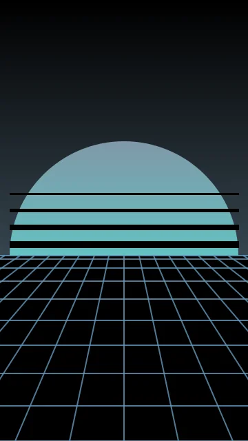 Charcoal Blue vaporwave phone wallpaper — free HD charcoal blue mobile wallpaper 1080x1920