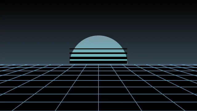 Charcoal Blue vaporwave desktop wallpaper — free 4K charcoal blue wallpaper 3840x2160