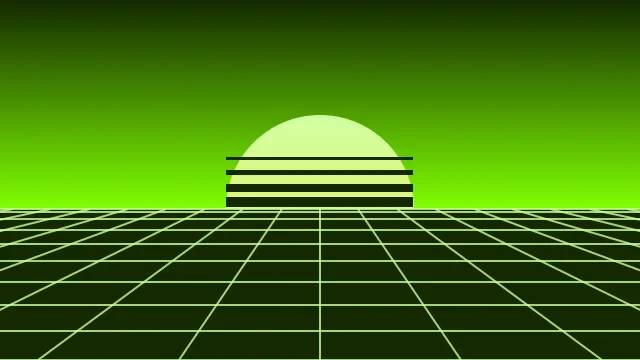 Chartreuse vaporwave desktop wallpaper — free 4K chartreuse wallpaper 3840x2160