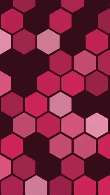 Cherry Rose hexagon phone wallpaper — free HD cherry rose mobile wallpaper 1080x1920