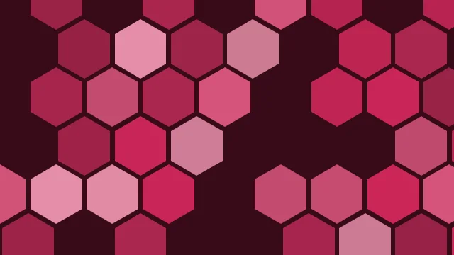 Cherry Rose hexagon background — free HD cherry rose color wallpaper 1920x1080