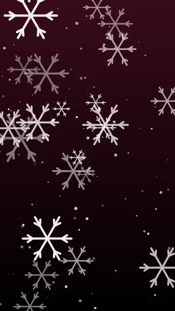Cherry Rose snowflake phone wallpaper — free HD cherry rose mobile wallpaper 1080x1920