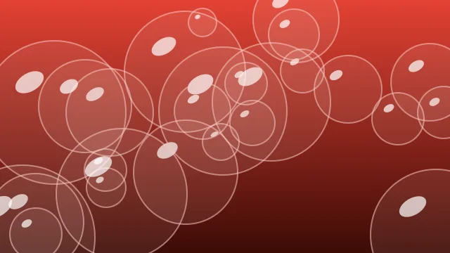 Cinnabar bubbles background — free HD cinnabar color wallpaper 1920x1080