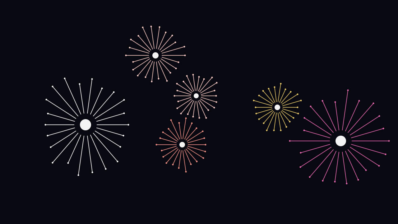 Cinnabar fireworks background — free HD cinnabar color wallpaper 1920x1080