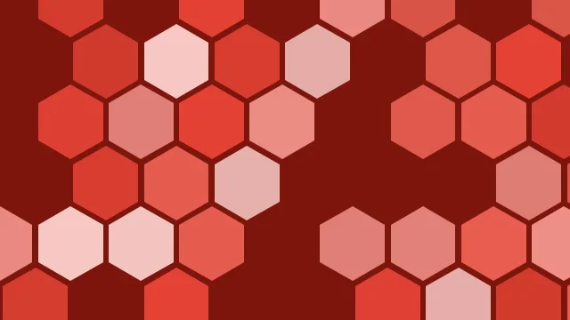 Cinnabar hexagon background — free HD cinnabar color wallpaper 1920x1080
