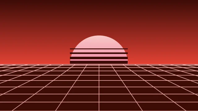 Cinnabar vaporwave background — free HD gaming wallpaper