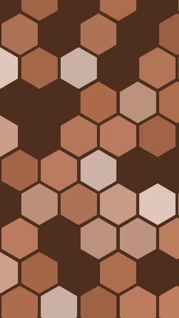 Cinnamon Wood hexagon phone wallpaper — free HD cinnamon wood mobile wallpaper 1080x1920