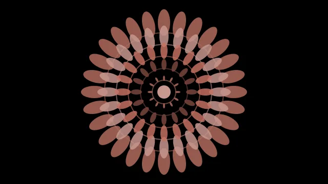 Clay Soil mandala background — free HD clay soil color wallpaper 1920x1080