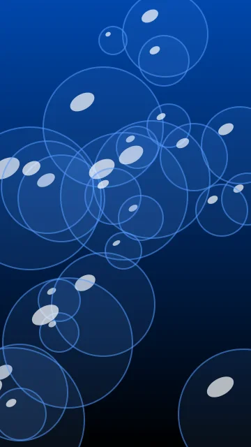 Cobalt Blue bubbles phone wallpaper — free HD cobalt blue mobile wallpaper 1080x1920
