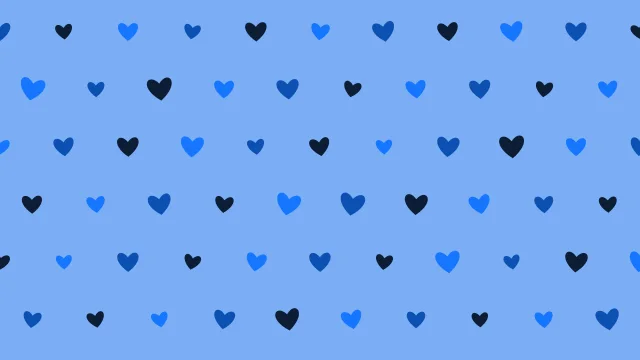 Cobalt Blue hearts background — free HD cobalt blue color wallpaper 1920x1080
