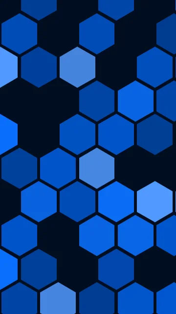 Cobalt Blue hexagon phone wallpaper — free HD cobalt blue mobile wallpaper 1080x1920