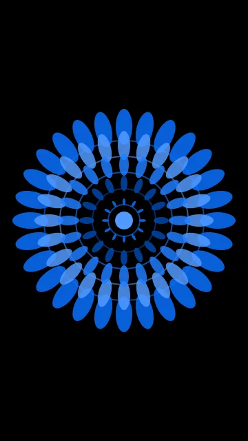 Cobalt Blue mandala phone wallpaper — free HD cobalt blue mobile wallpaper 1080x1920