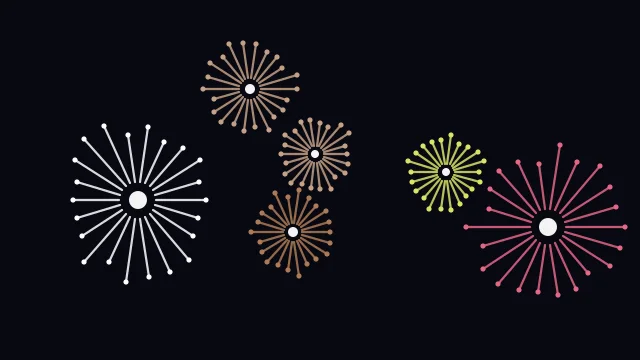 Coffee Bean fireworks background — free HD coffee bean color wallpaper 1920x1080