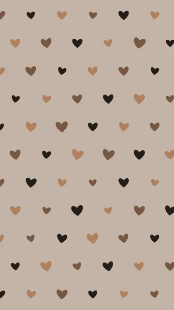 Coffee Bean hearts phone wallpaper — free HD coffee bean mobile wallpaper 1080x1920