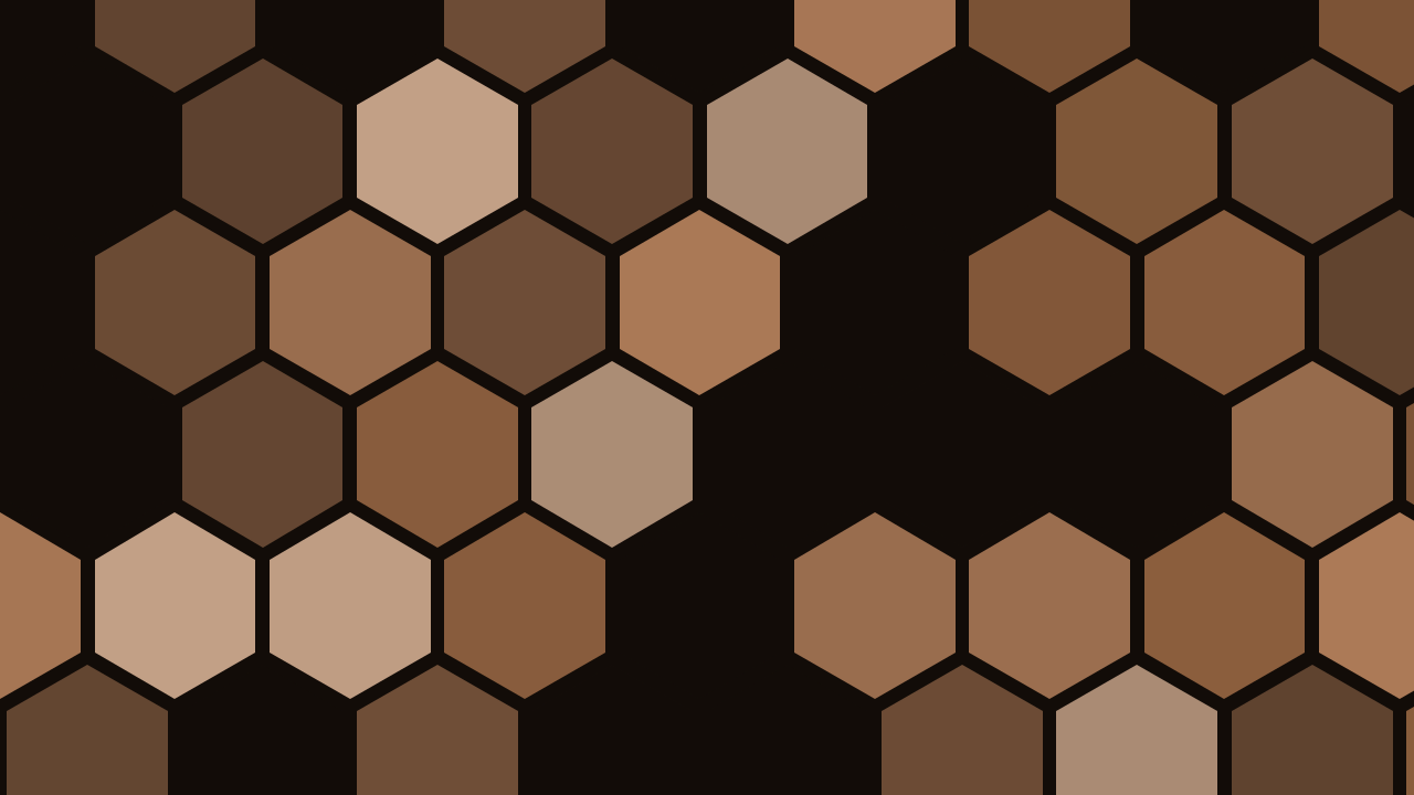 Coffee Bean hexagon background — free HD coffee bean color wallpaper 1920x1080