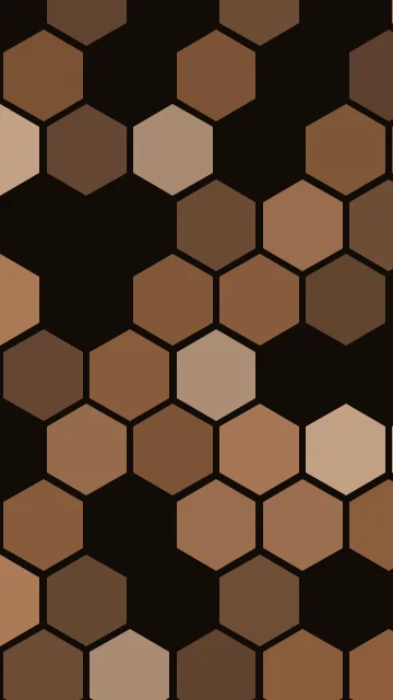 Coffee Bean hexagon phone wallpaper — free HD coffee bean mobile wallpaper 1080x1920