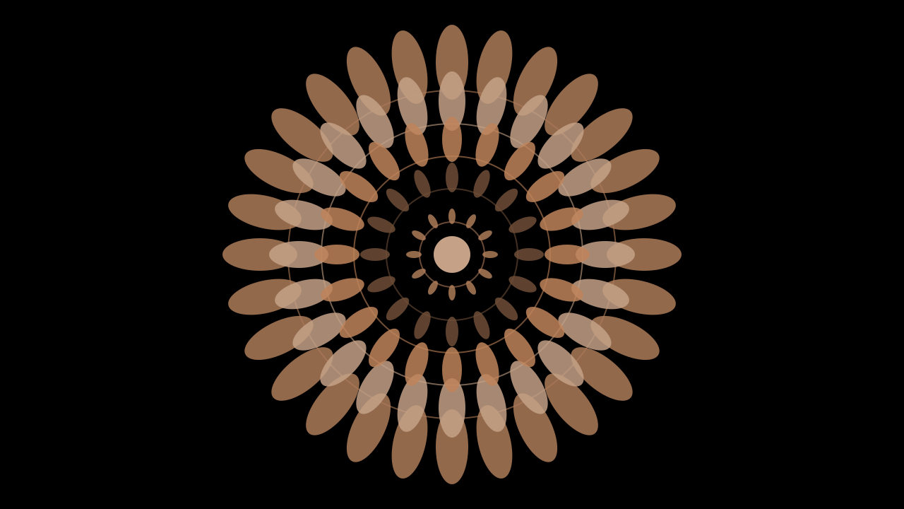 Coffee Bean mandala background — free HD coffee bean color wallpaper 1920x1080