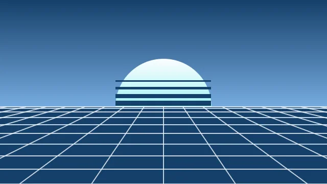 Cool Horizon vaporwave background — free HD cool horizon color wallpaper 1920x1080
