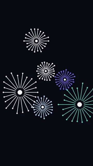 Cool Sky fireworks phone wallpaper — free HD cool sky mobile wallpaper 1080x1920