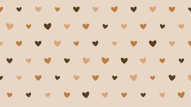 Copper hearts background — free HD copper color wallpaper 1920x1080