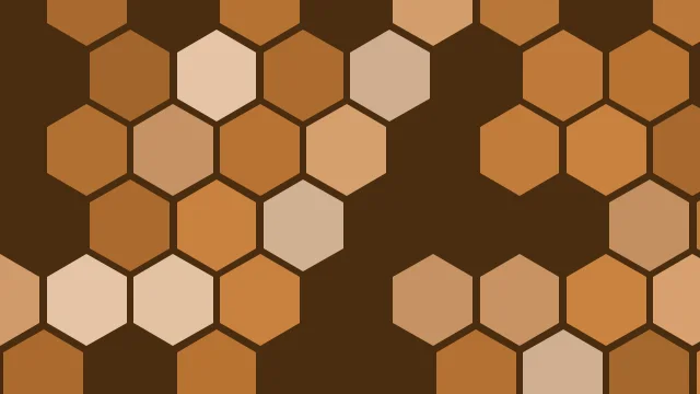 Copper hexagon background — free HD copper color wallpaper 1920x1080
