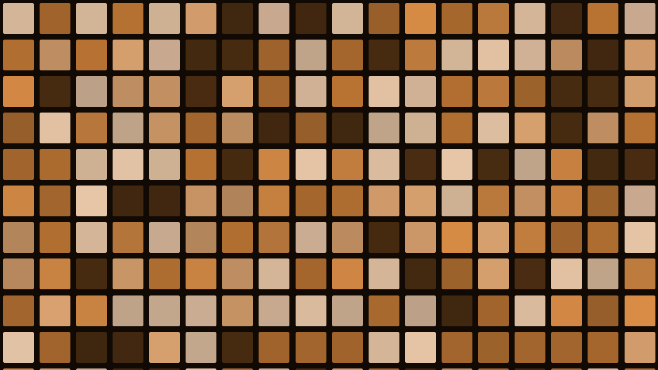 Copper mosaic background — free HD copper color wallpaper 1920x1080