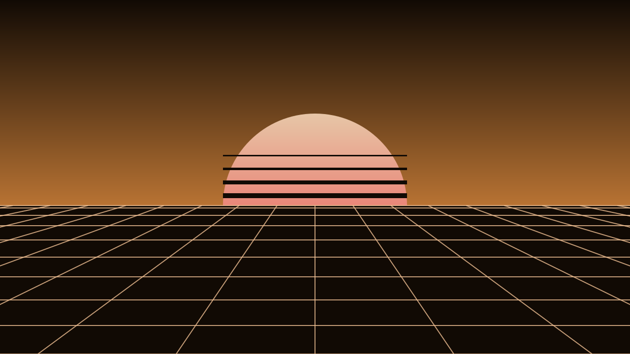 Copper vaporwave background — free HD copper color wallpaper 1920x1080