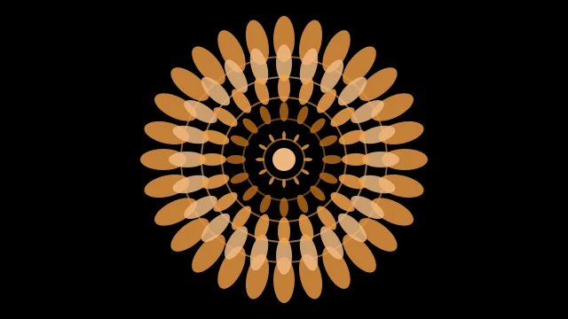 Copperwood mandala background — free HD copperwood color wallpaper 1920x1080