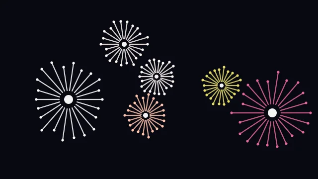 Coral fireworks desktop wallpaper — free 4K coral wallpaper 3840x2160