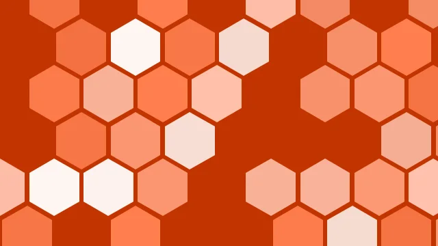 Coral hexagon desktop wallpaper — free 4K coral wallpaper 3840x2160