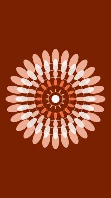 Coral mandala phone wallpaper — free HD coral mobile wallpaper 1080x1920