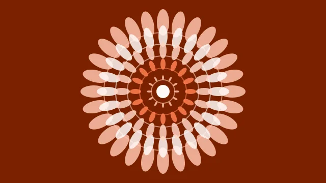 Coral mandala desktop wallpaper — free 4K coral wallpaper 3840x2160