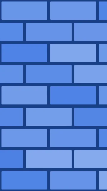 Cornflower Blue brick phone wallpaper — free HD cornflower blue mobile wallpaper 1080x1920