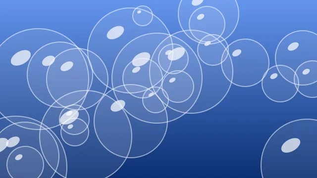 Cornflower Blue bubbles desktop wallpaper — free 4K cornflower blue wallpaper 3840x2160