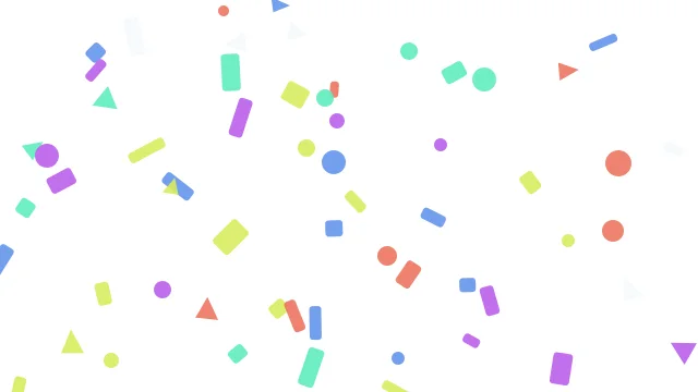 Cornflower Blue confetti desktop wallpaper — free 4K cornflower blue wallpaper 3840x2160