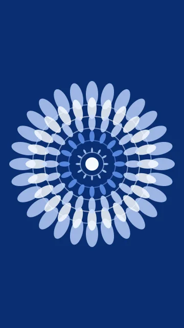 Cornflower Blue mandala phone wallpaper — free HD cornflower blue mobile wallpaper 1080x1920
