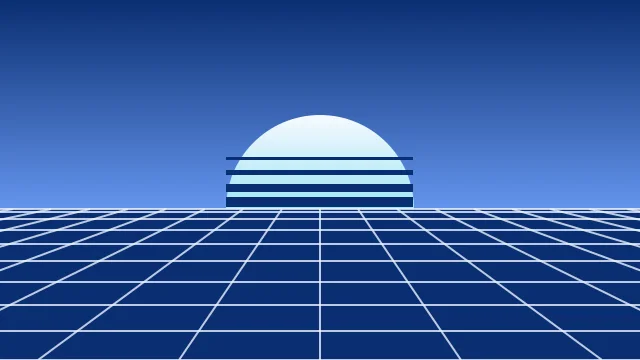 Cornflower Blue vaporwave desktop wallpaper — free 4K cornflower blue wallpaper 3840x2160