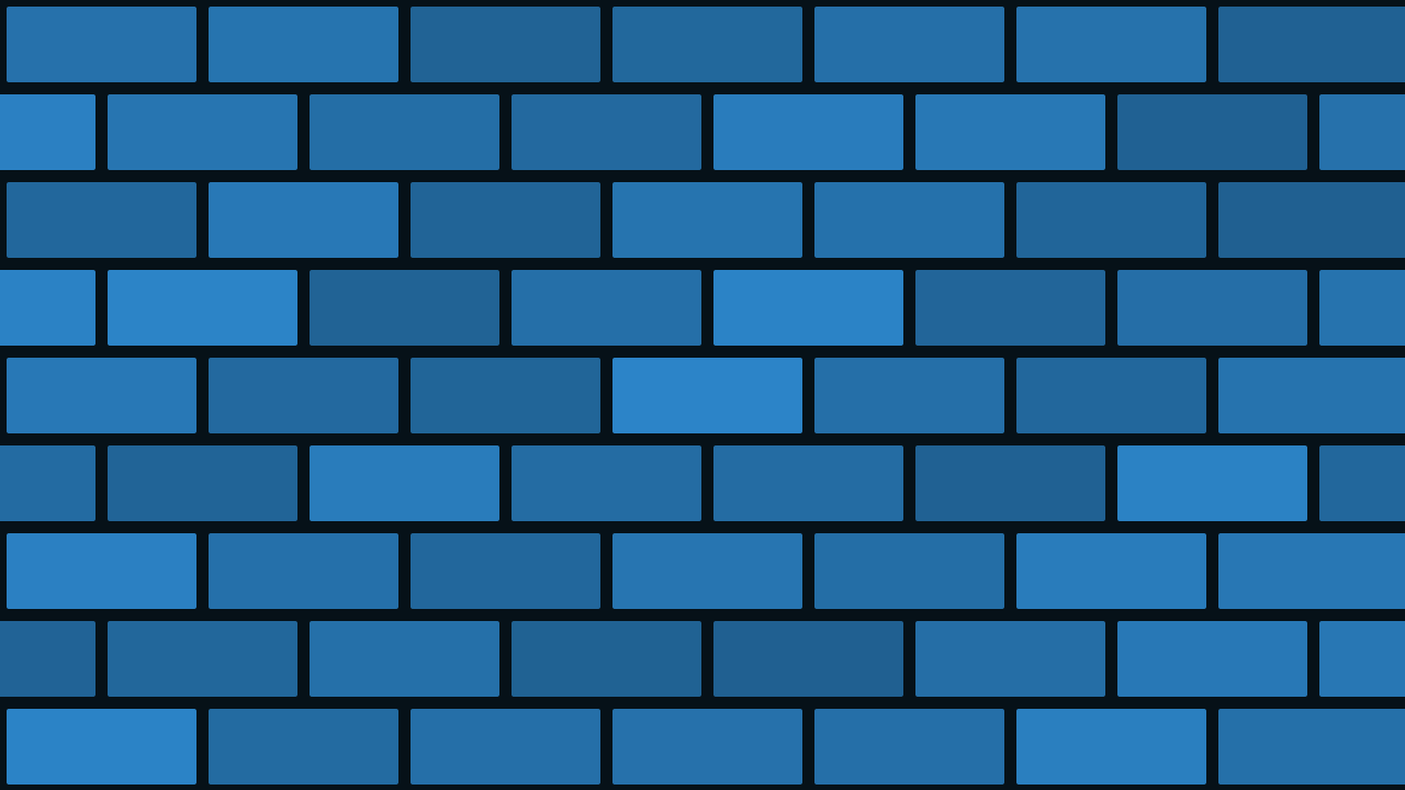 Cornflower Ocean brick background — free HD cornflower ocean color wallpaper 1920x1080