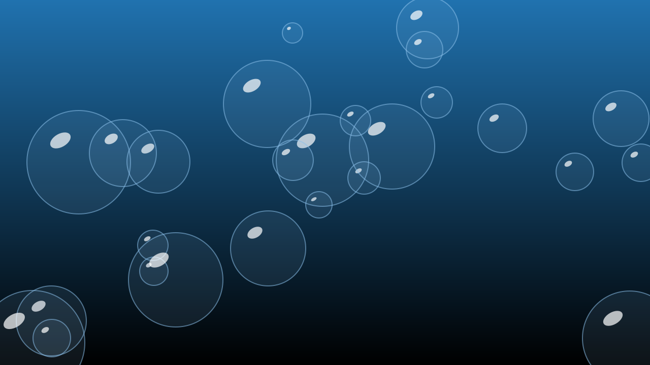 Cornflower Ocean bubbles background — free HD cornflower ocean color wallpaper 1920x1080